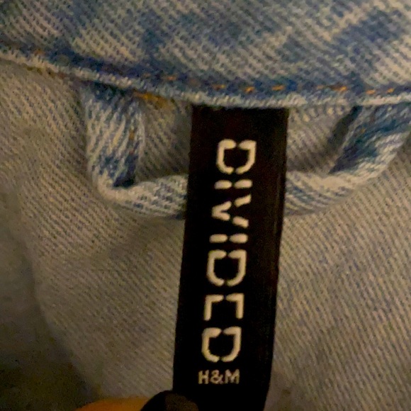 H&M denim jacket, size xs, ladies - Picture 2 of 3